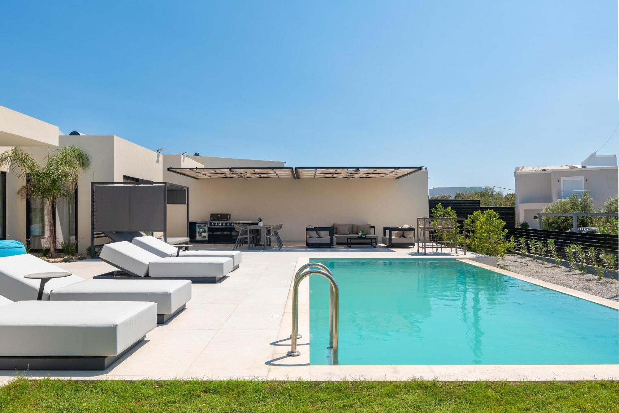 Villa Trapezia Luxury Living Kolymbia Exterior foto