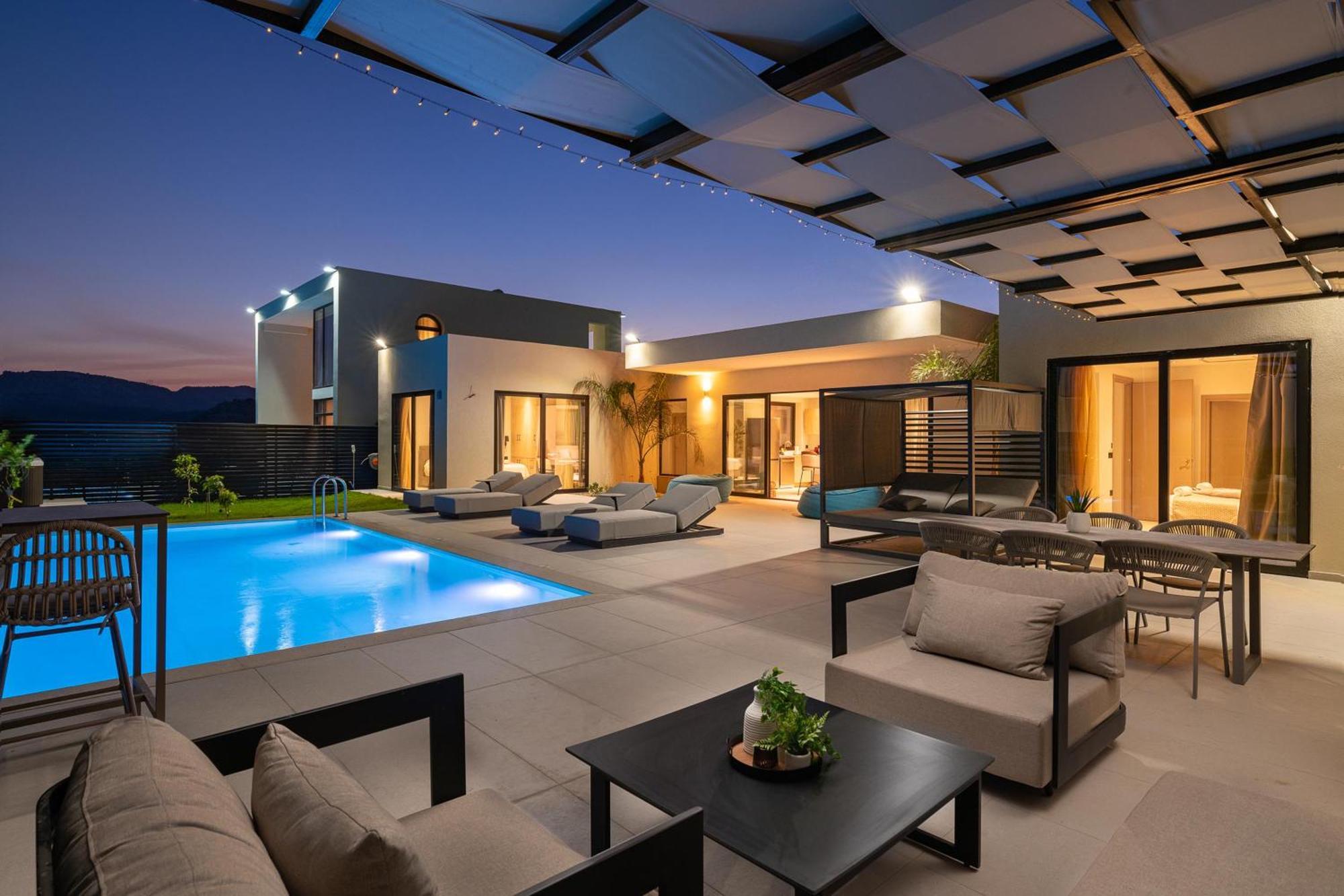 Villa Trapezia Luxury Living Kolymbia Exterior foto