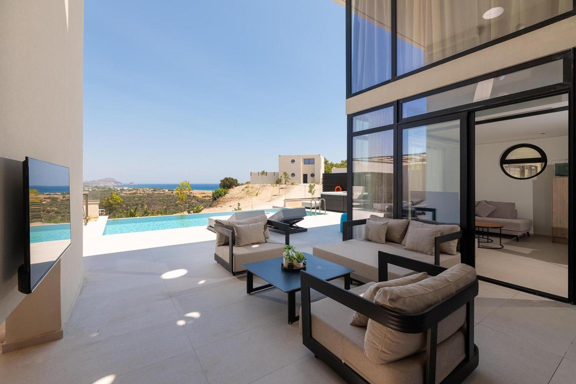 Villa Trapezia Luxury Living Kolymbia Exterior foto